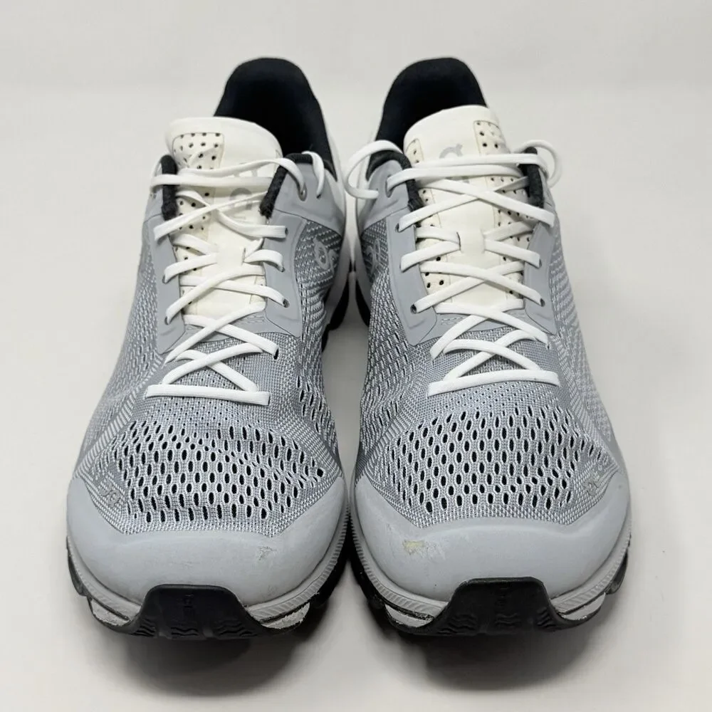 On Cloudsurfer Running Shoes Mens 10.5 Gray White Mesh Lightweight Sneakers - Picture 5 of 16